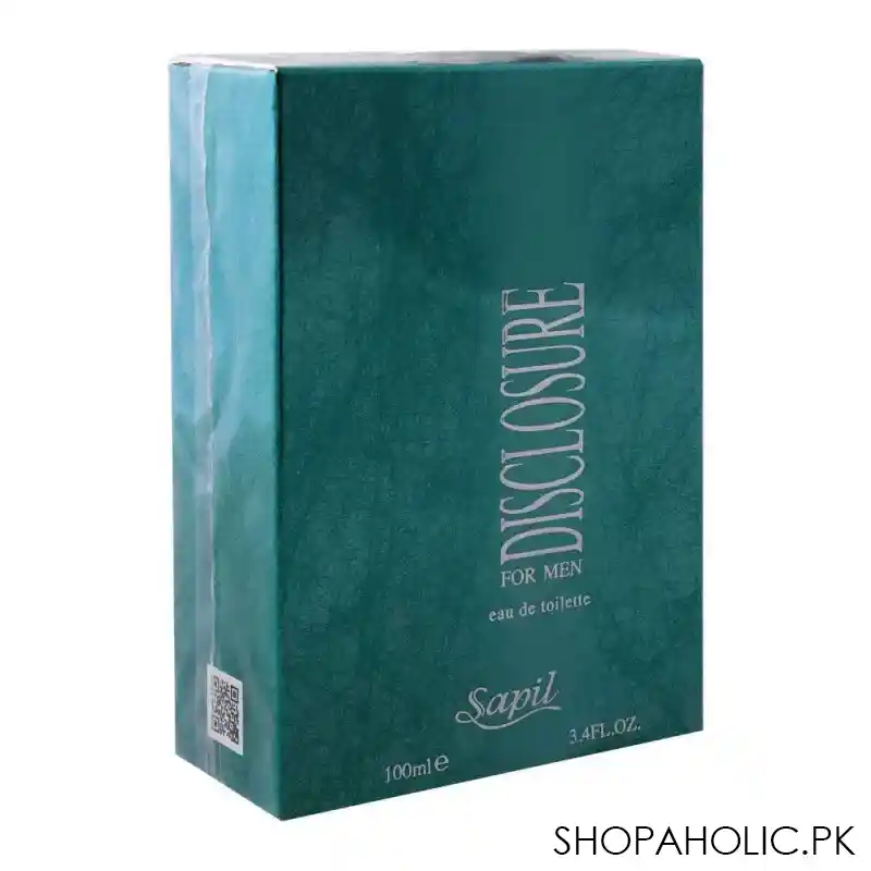 sapil disclosure for men eau de toilette, 100ml image2