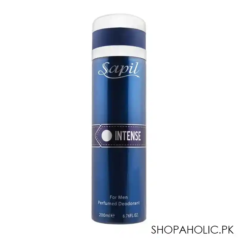 sapil intense for men perfumed deodorant spray, 200ml main image