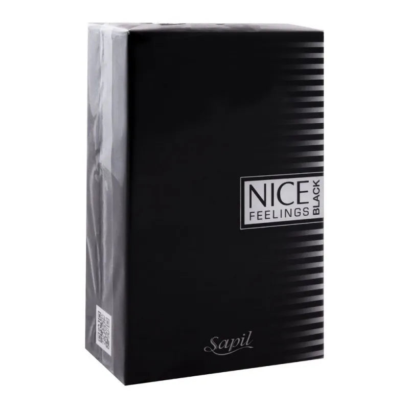 sapil nice feelings black for men eau de toilette, 75ml image2