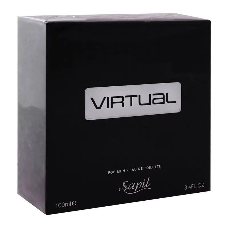 sapil virtual for men eau de toilette, 100ml image2