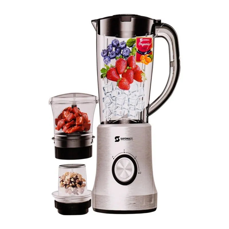 sayona deluxe blender 3 in 1 blend, chop & grind, 500w, sb 4409 main image