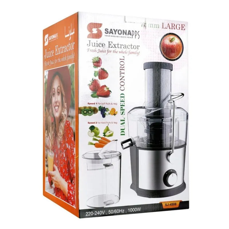 sayona juice extractor sj 4508, 1000w image2