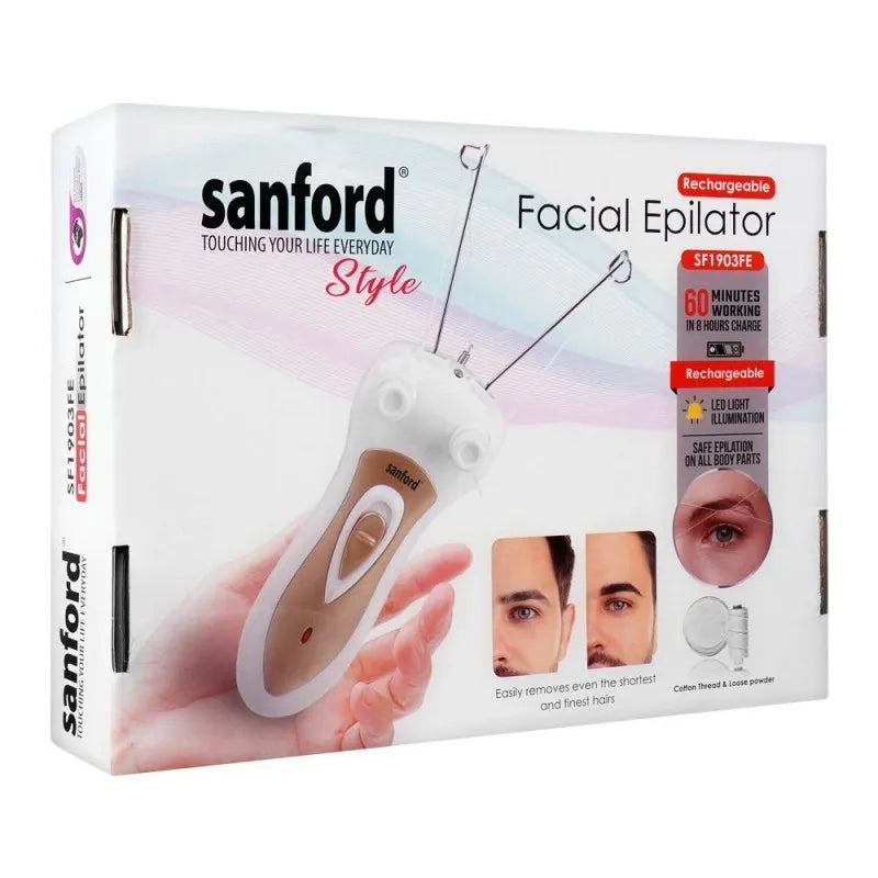 sayona rechargeable facial epilator, sf1903fe image2