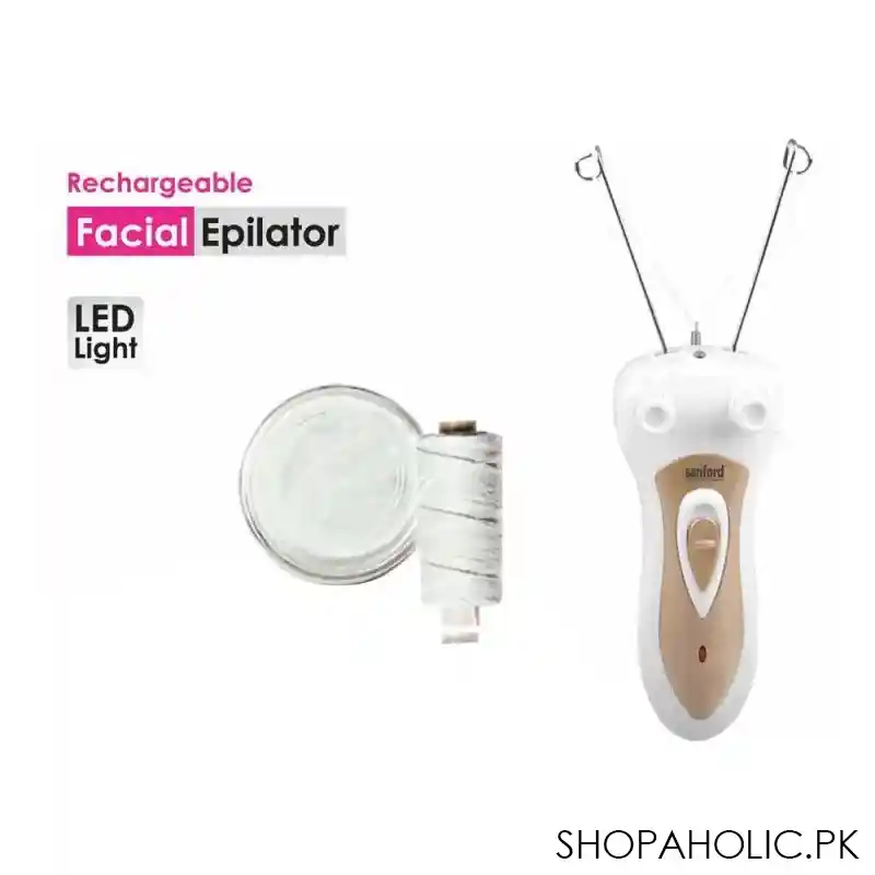 sayona rechargeable facial epilator, sf1903fe main image