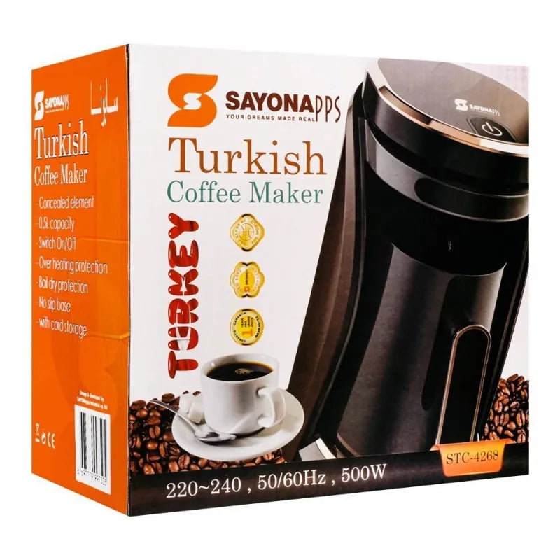 sayona turkish coffee maker, stc 4268 image2