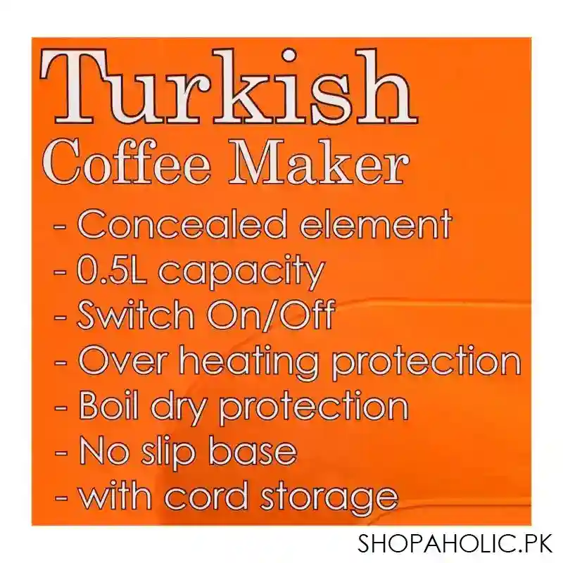 sayona turkish coffee maker, stc 4268 image5