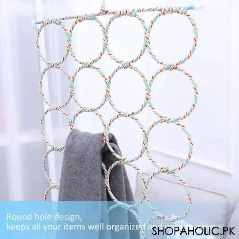 scarf hanger (28 hole ring rope slots) image4