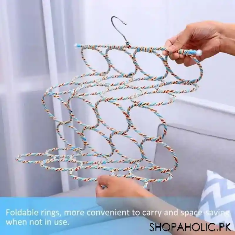 scarf hanger (28 hole ring rope slots) image5