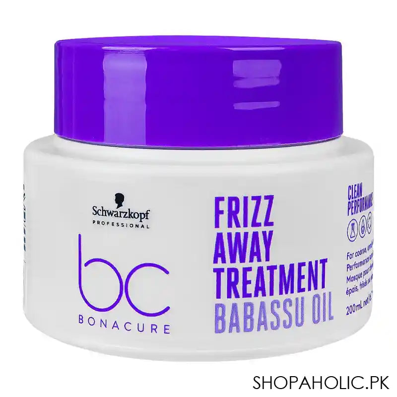 Schwarzkopf BC Bonacure Frizz Away Treatment with Babassu Oil, 200ml - Main Image