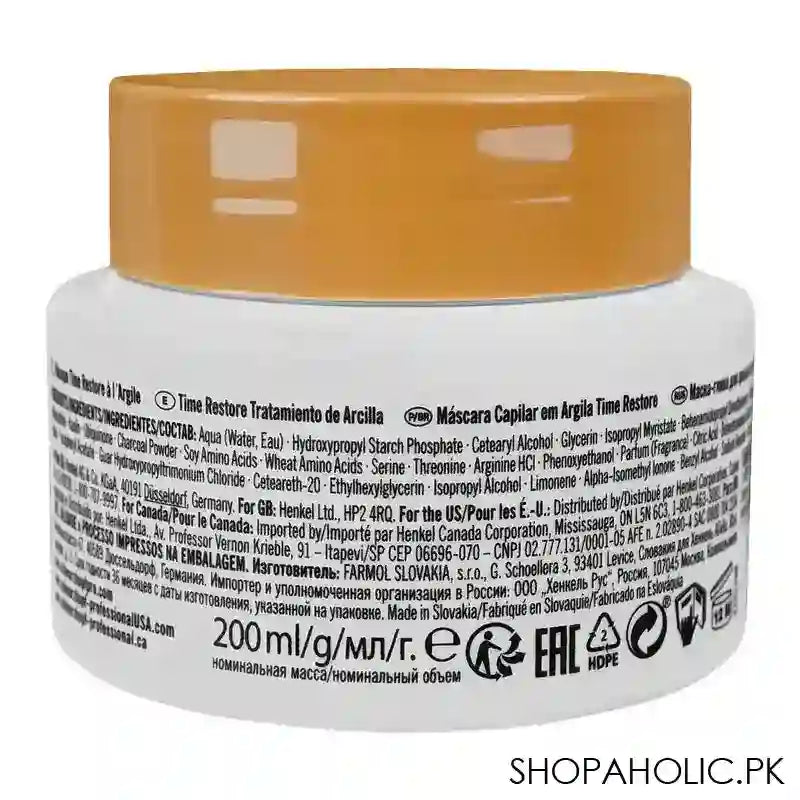 Schwarzkopf BC Bonacure Q10+Time Restore Clay Treatment, 200ml - Image 3