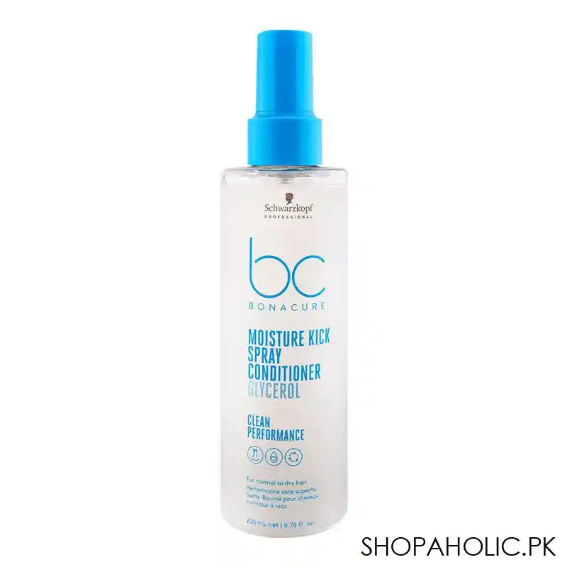 Schwarzkopf Bonacure Moisture Kick Spray Conditioner 200ml - Main Image