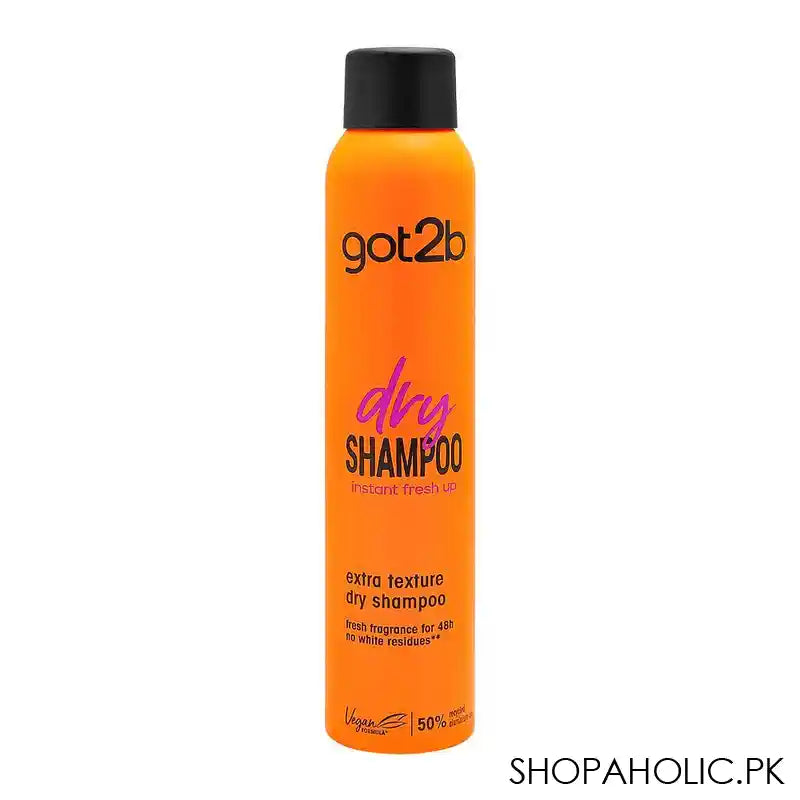 Schwarzkopf Got2b Fresh It Up Extra Texture Dry Shampoo, 200ml - Main Image