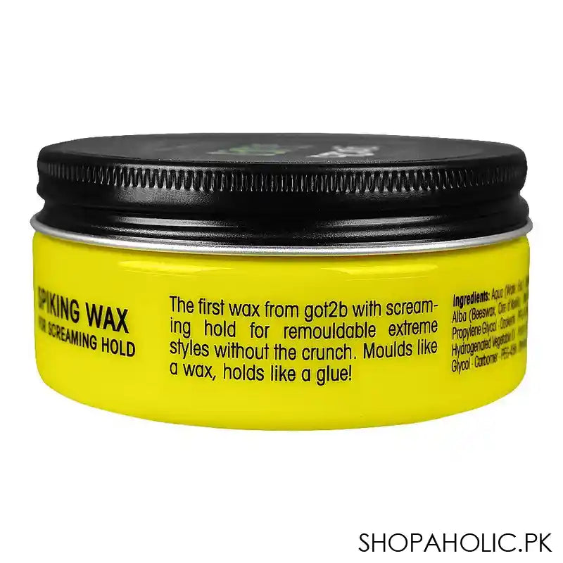 Schwarzkopf Got2b Glued Spiking Wax, Hair Wax, 75ml - Image 3