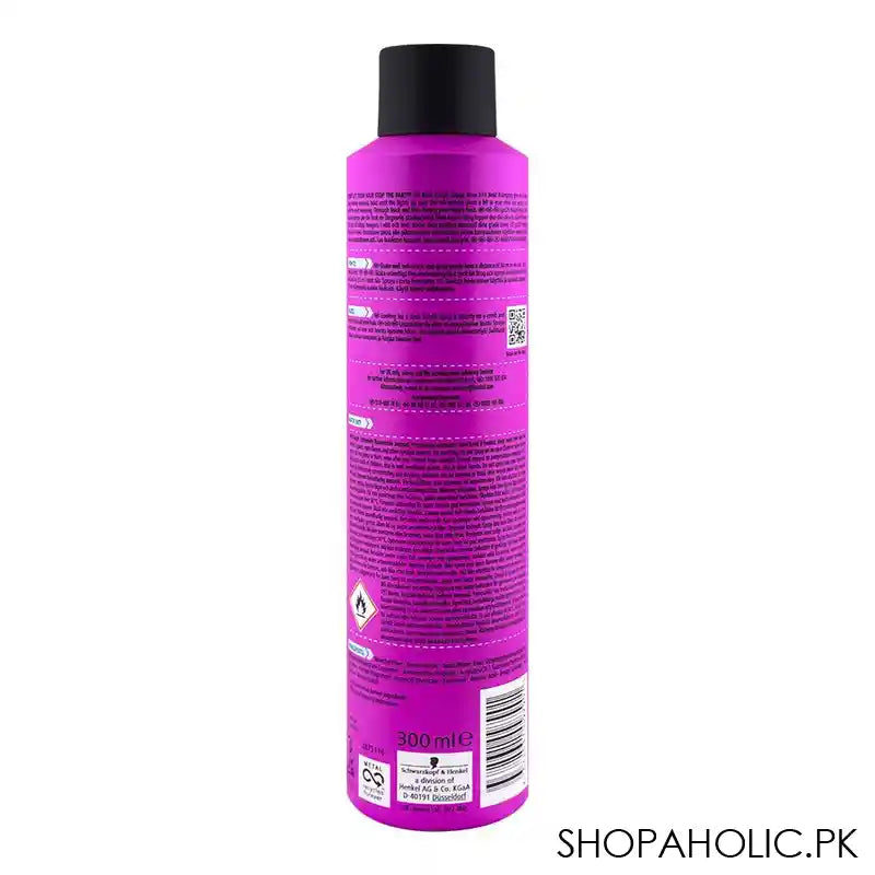 Schwarzkopf Got2b happy Hour 24 Hour Hold Vegan Hair Spray, Level 5, 300ml - Image 3