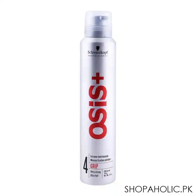 schwarzkopf osis grip extreme hold mousse 200ml main image