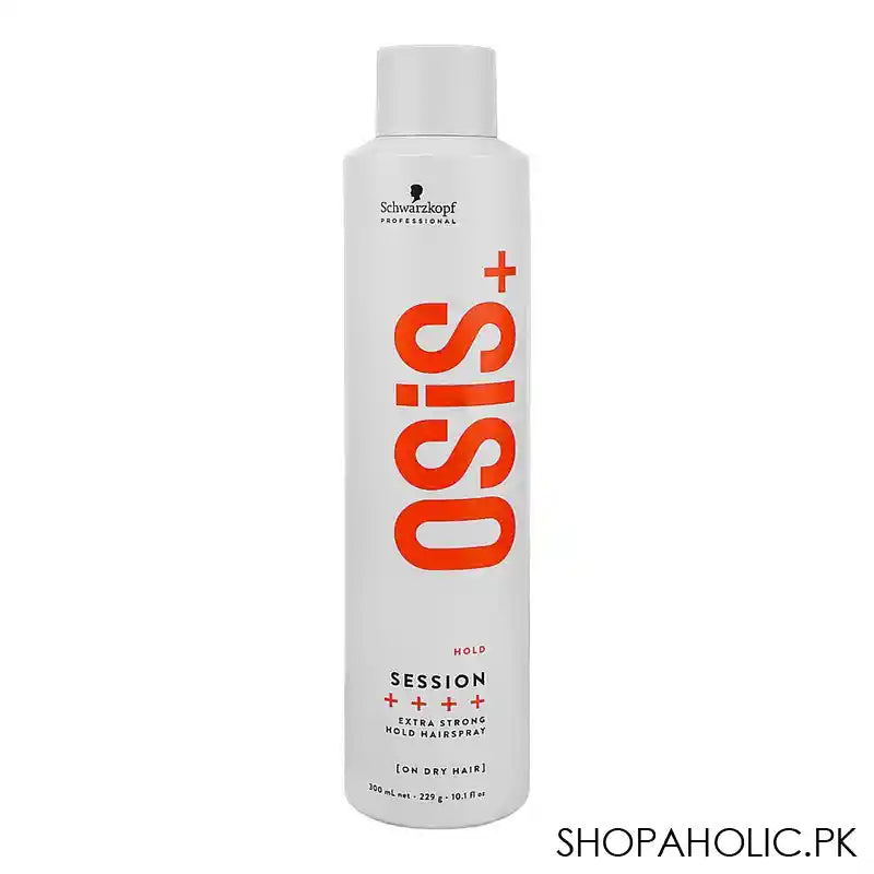 Schwarzkopf Osis+ Session Extra Strong Hold Hair Spray, 300ml - Main Image