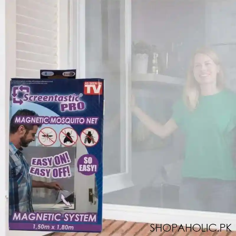 screentastic pro magnetic mosquito net for windows and door image3