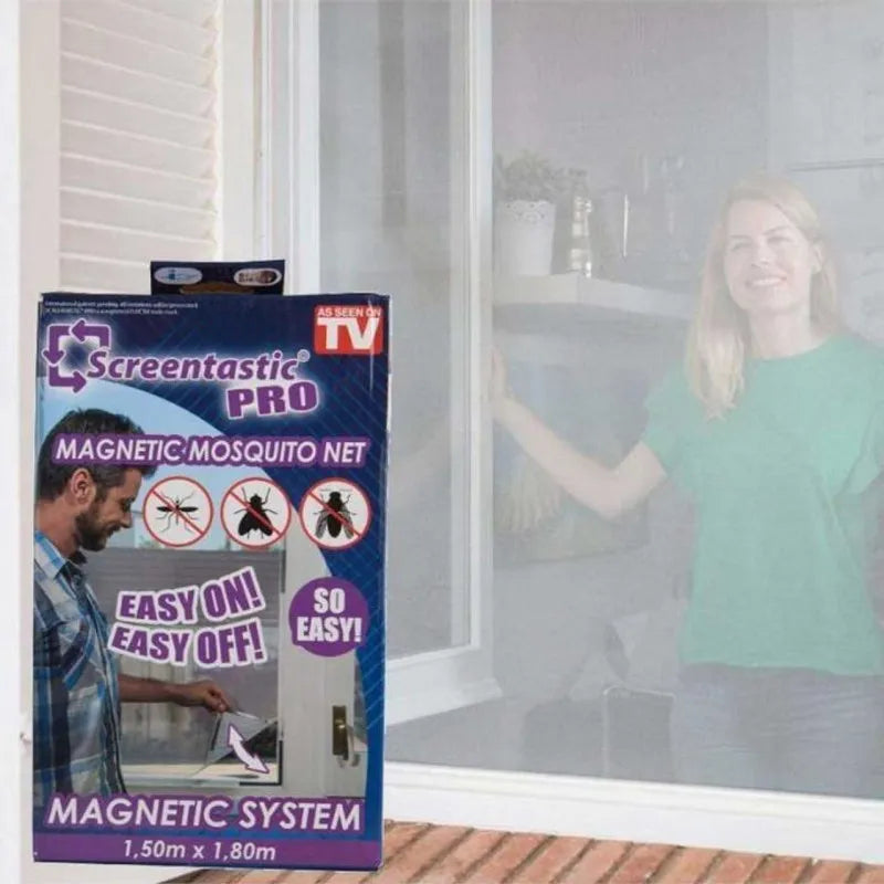 screentastic pro magnetic mosquito net for windows and door image3