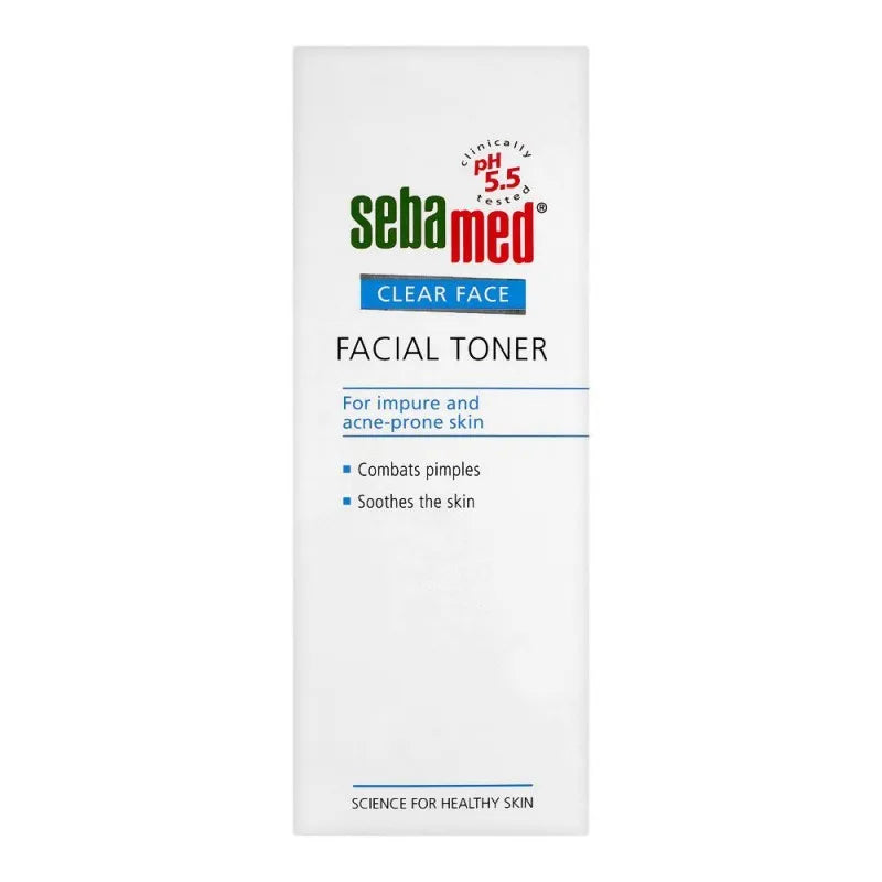 seba med clear face facial toner, for impure & acne prone skin, 150ml image2