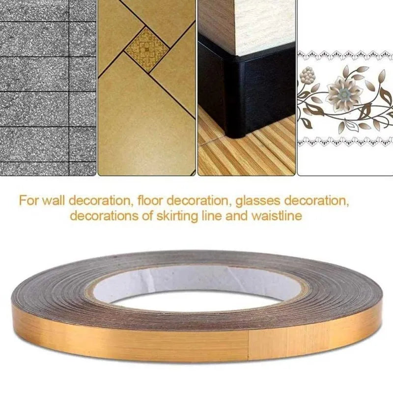 self adhesive tile sticker tape for floor and wall (50 meters) image3