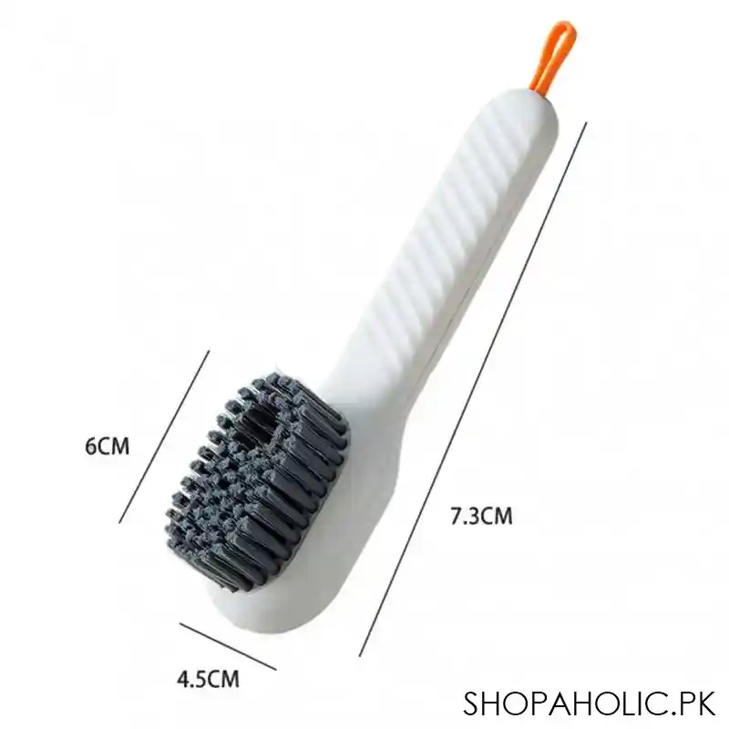 self dispensing liquid soap cleaning brush with long handle image5