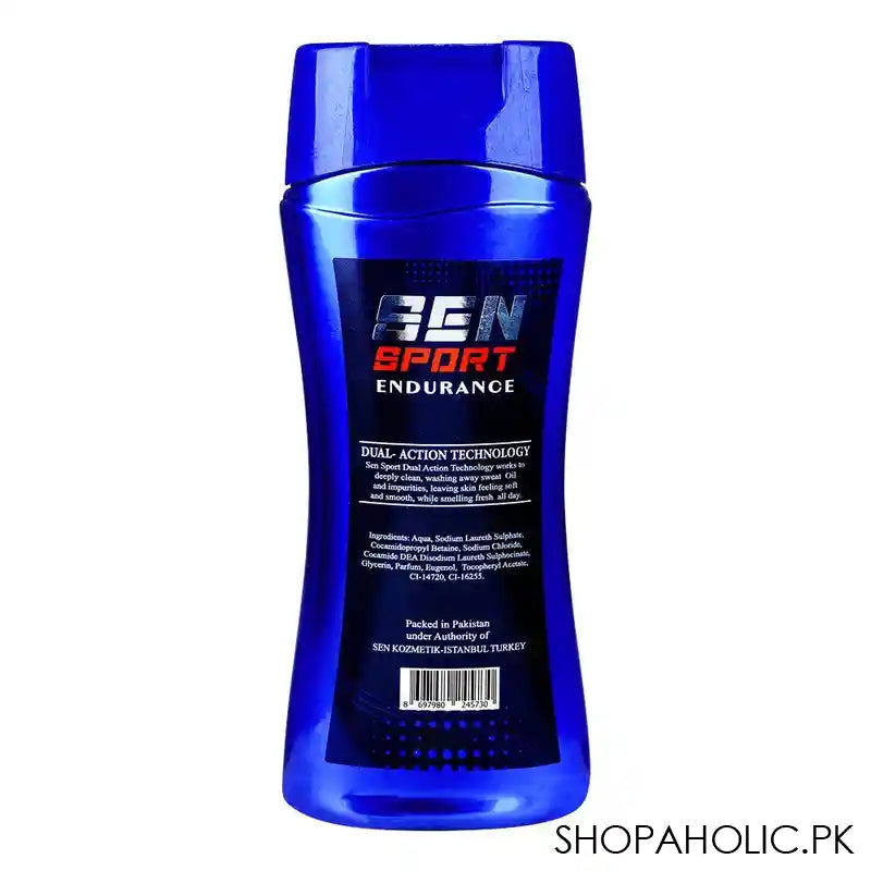 Sen Sport Endurance Deep Cleansing Body Wash, 250ml - Image 3