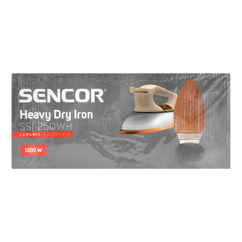 sencor heavy dry iron, 1200w, ssi 250wh image2