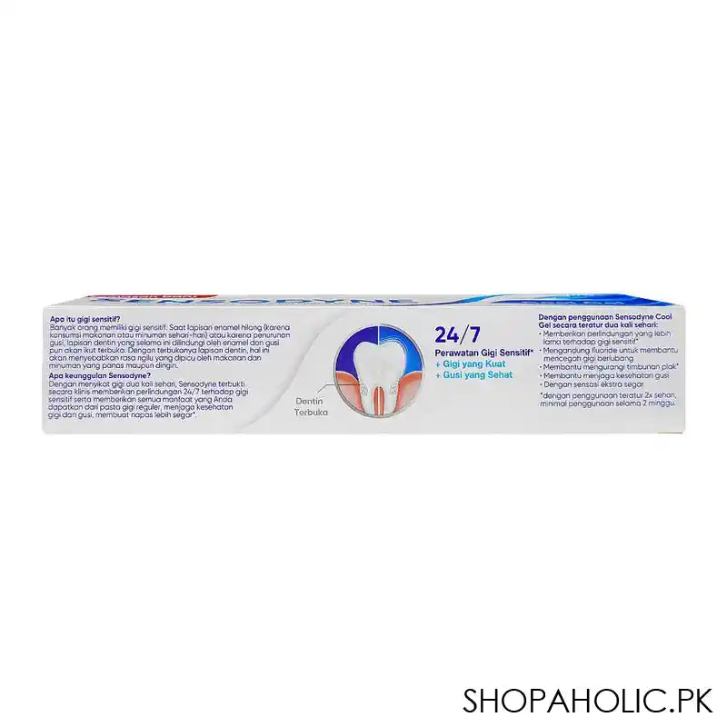 Sensodyne Cool Gel Toothpaste, Thai, 100g - Image 2