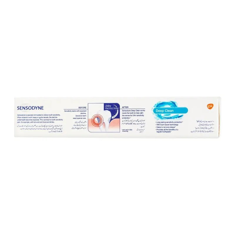 sensodyne deep clean toothpaste, 100g image4