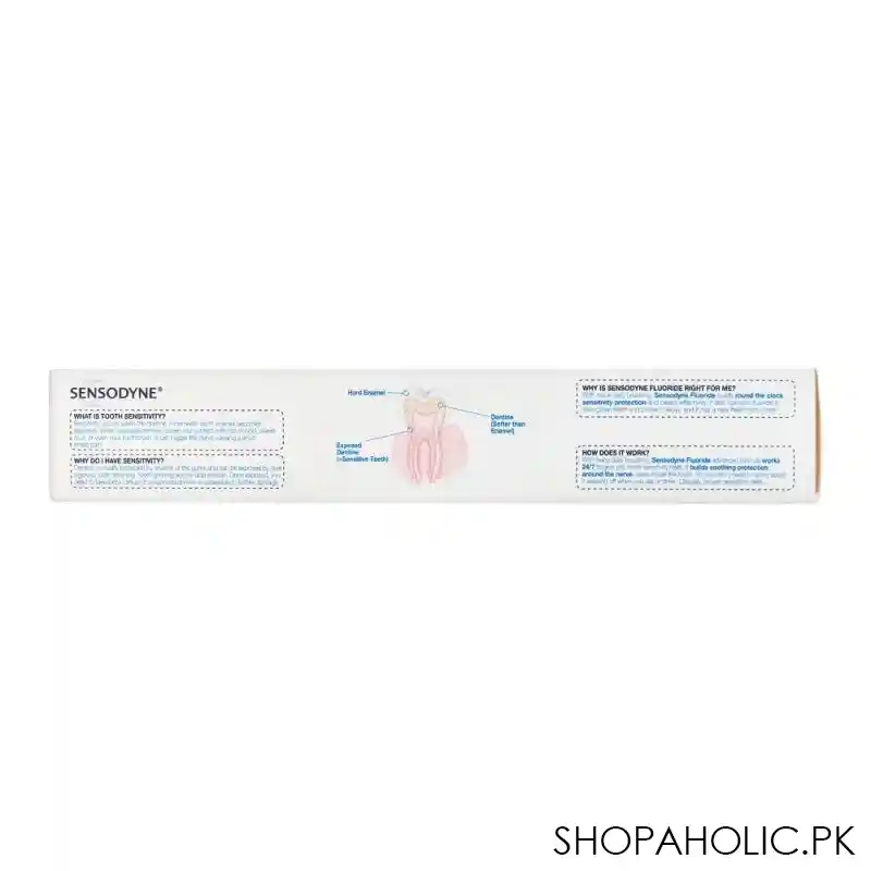 sensodyne fluoride toothpaste, 100g image4