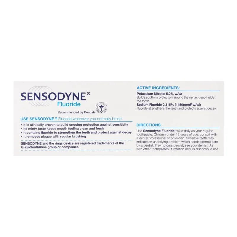 sensodyne fluoride toothpaste, 100g image6