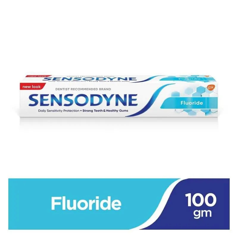 sensodyne fluoride toothpaste, 100g main image