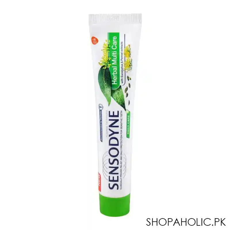 sensodyne herbal multi care daily care toothpaste, 100g image2