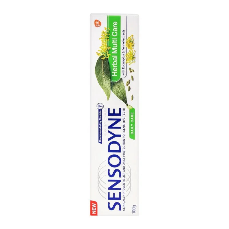 sensodyne herbal multi care daily care toothpaste, 100g image3