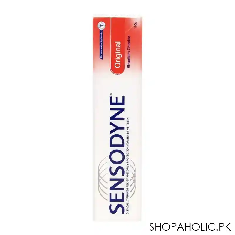 sensodyne original sodium chloride toothpaste, 100g image3