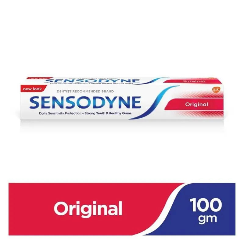 sensodyne original sodium chloride toothpaste, 100g main image