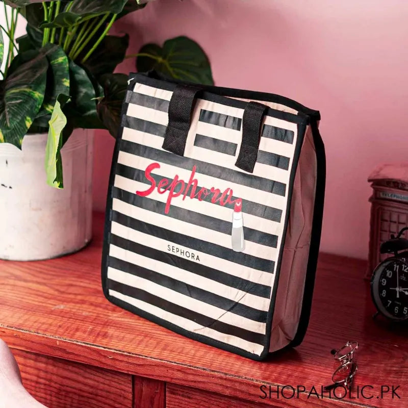 sephora heavy canvas shopping tote bag main image