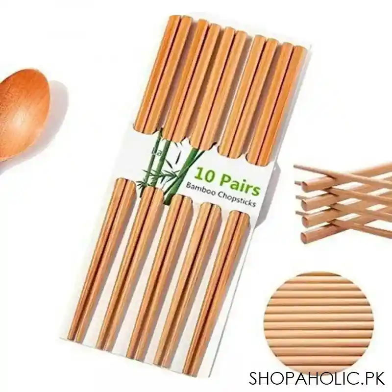 set of 10 bamboo sticks main image