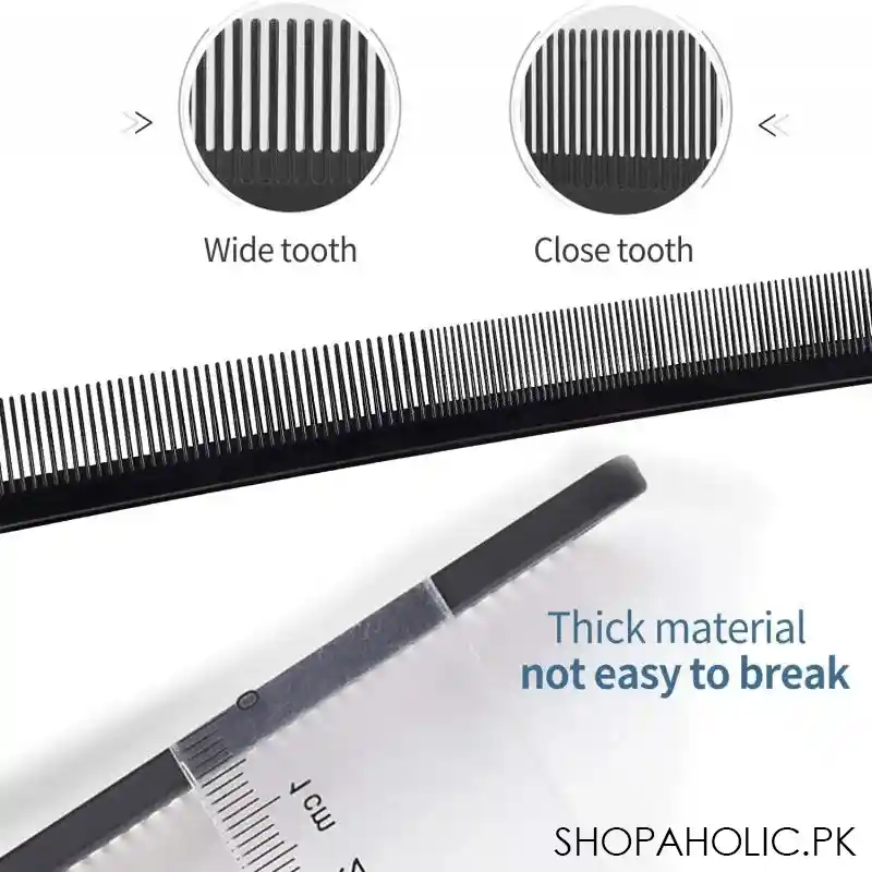 set of 10 hair styling comb image5