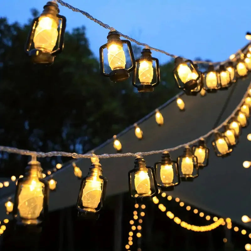 set of 10 lantern string light image5