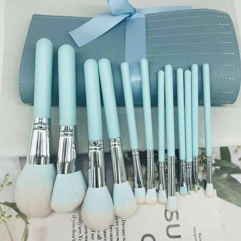 set of 12 cosmetic brush pouch image3