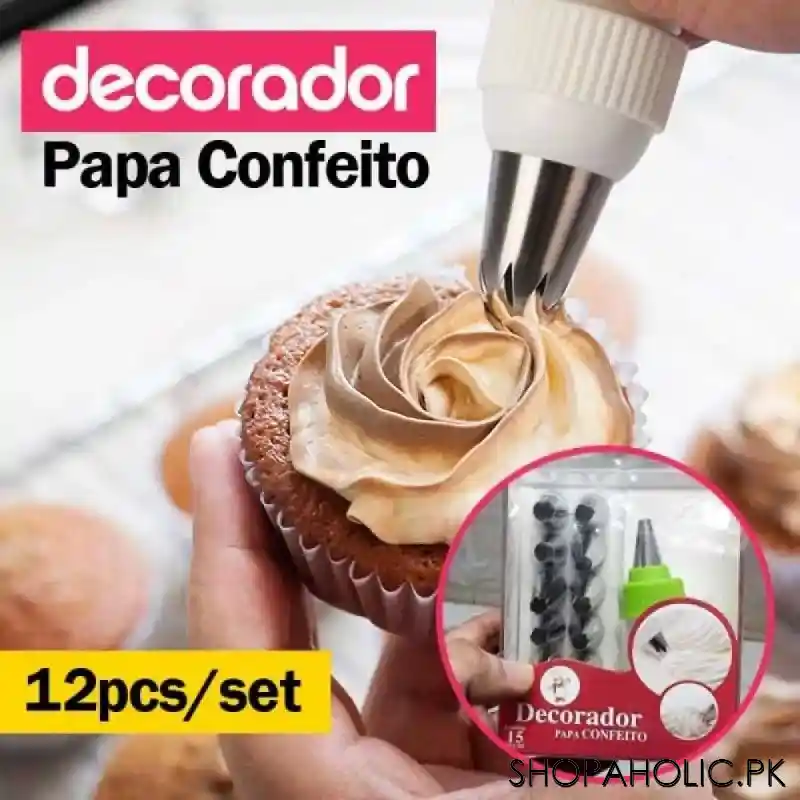 (set of 12) decorador papa confeito main image