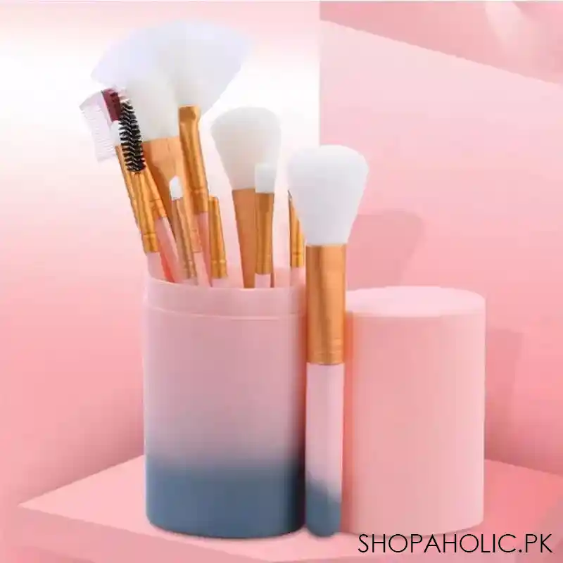 set of 12 makeup brush bucket image3