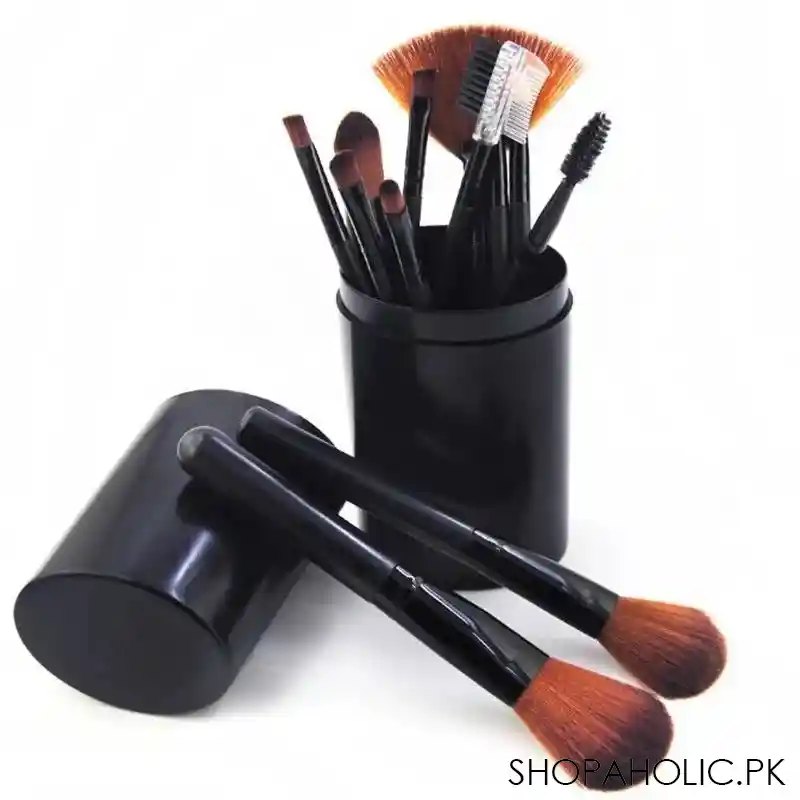 set of 12 makeup brush bucket image5