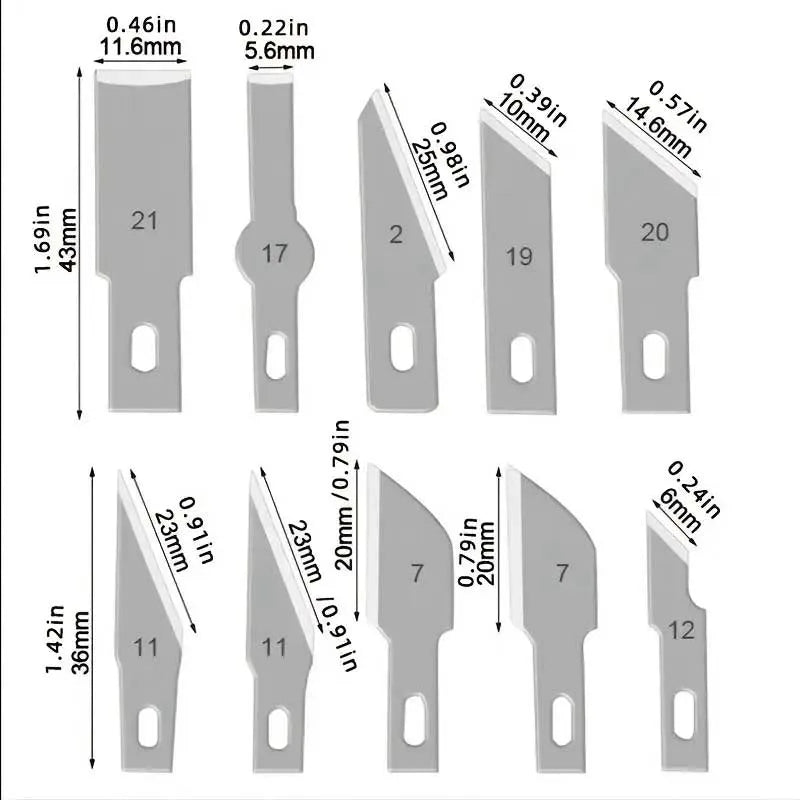 (set of 13) precision knife set image5