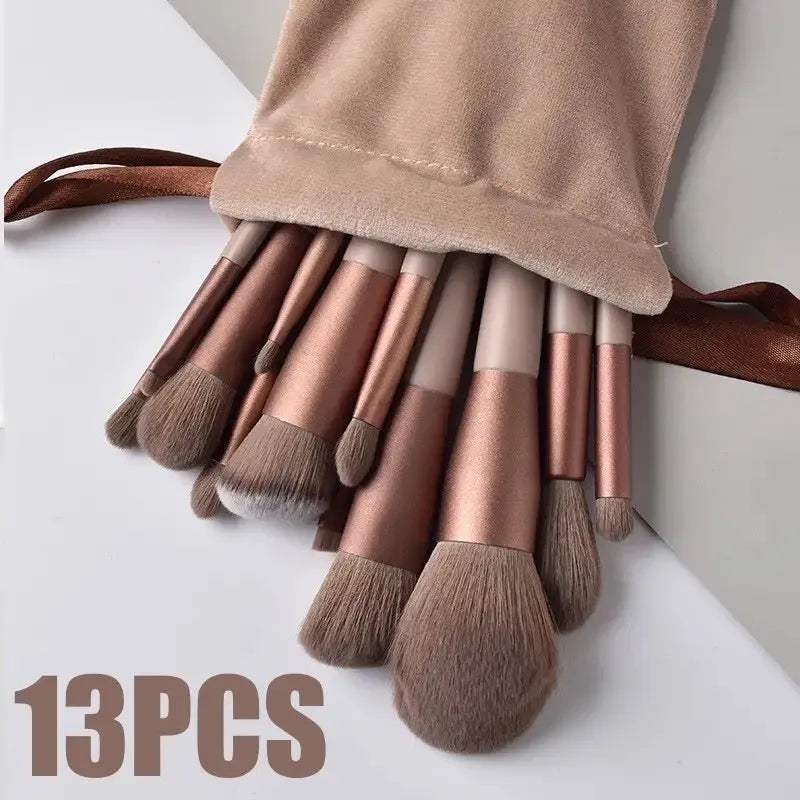 set of 13 spring makeup brush image2