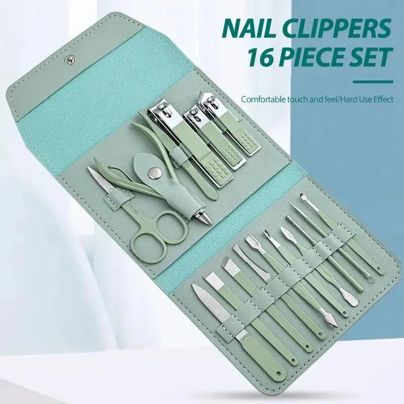 set of 16 nail clipper main image