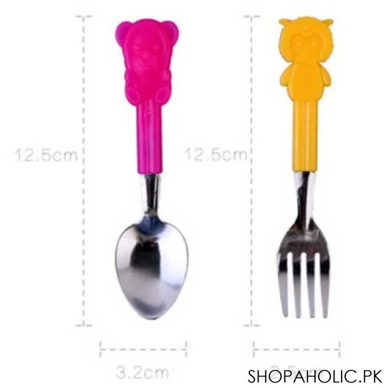 (set of 2) children spoon and fork image3