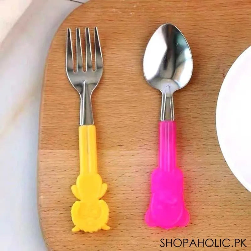 (set of 2) children spoon and fork main image