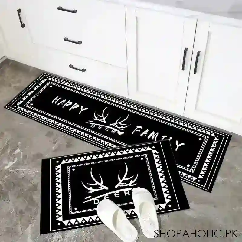 set of 2 deer floor mat main image